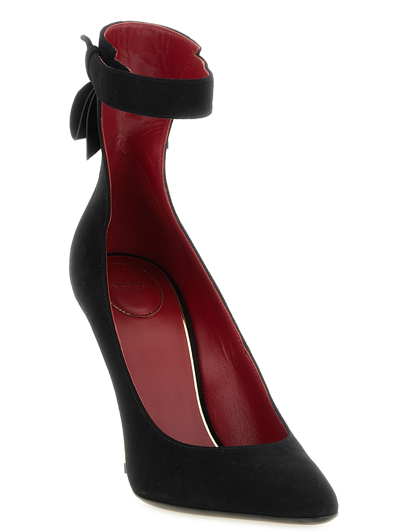Valentino Garavani Black Goatskin Pumps