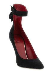 Valentino Garavani Black Goatskin Pumps
