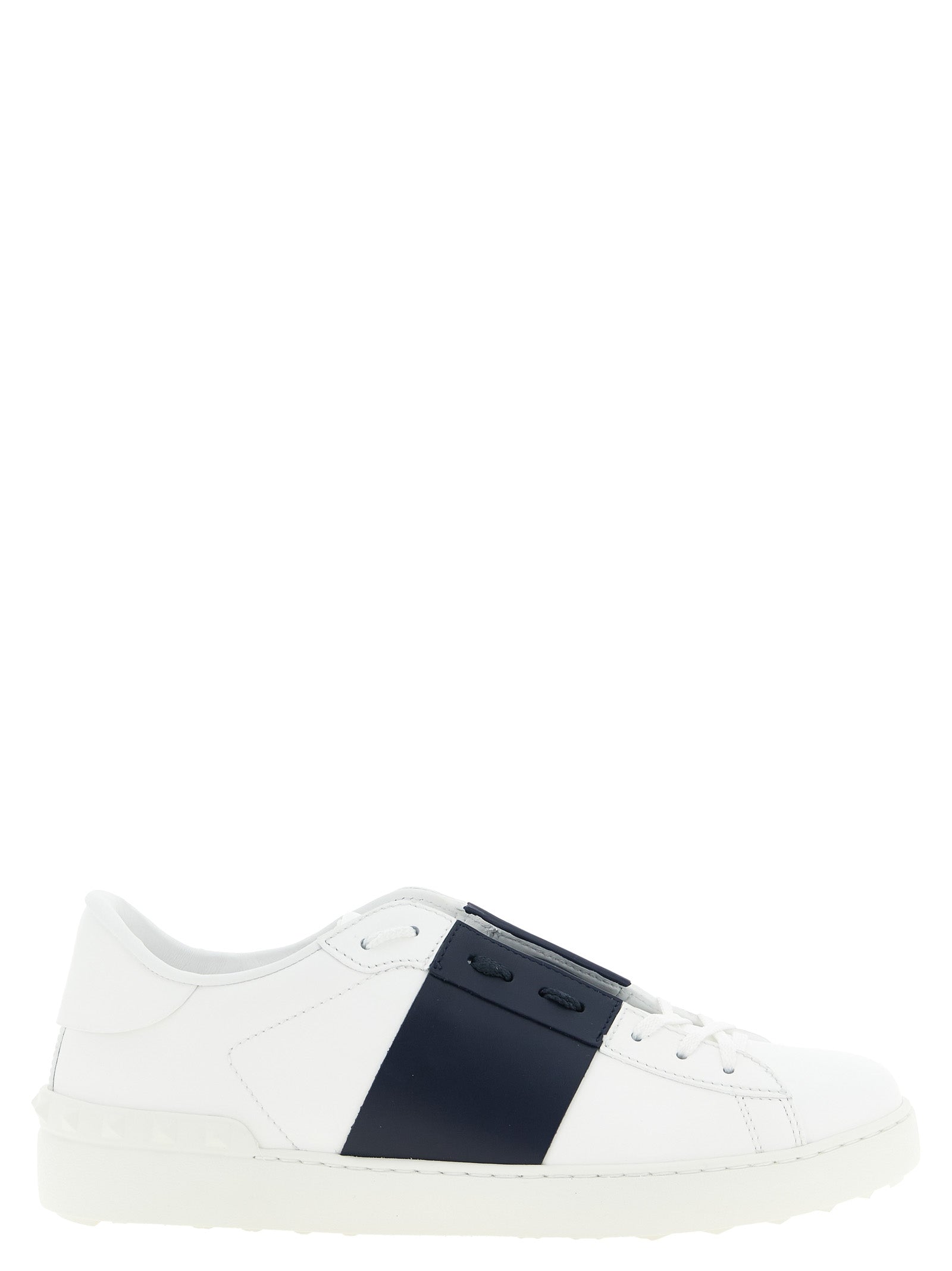 Valentino Garavani Blue Calfskin Sneakers