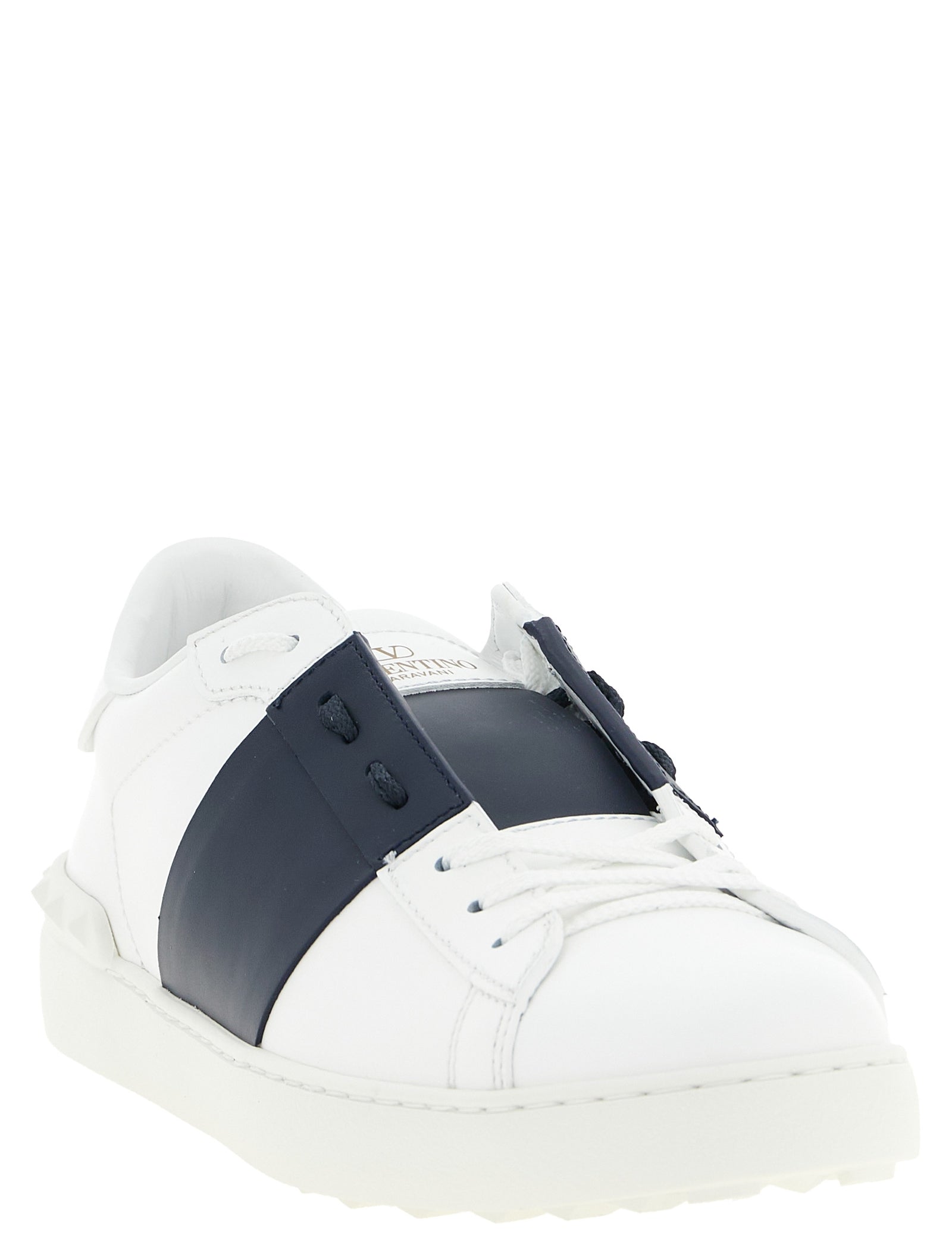 Valentino Garavani Blue Calfskin Sneakers