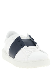 Valentino Garavani Blue Calfskin Sneakers