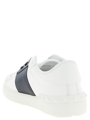 Valentino Garavani Blue Calfskin Sneakers