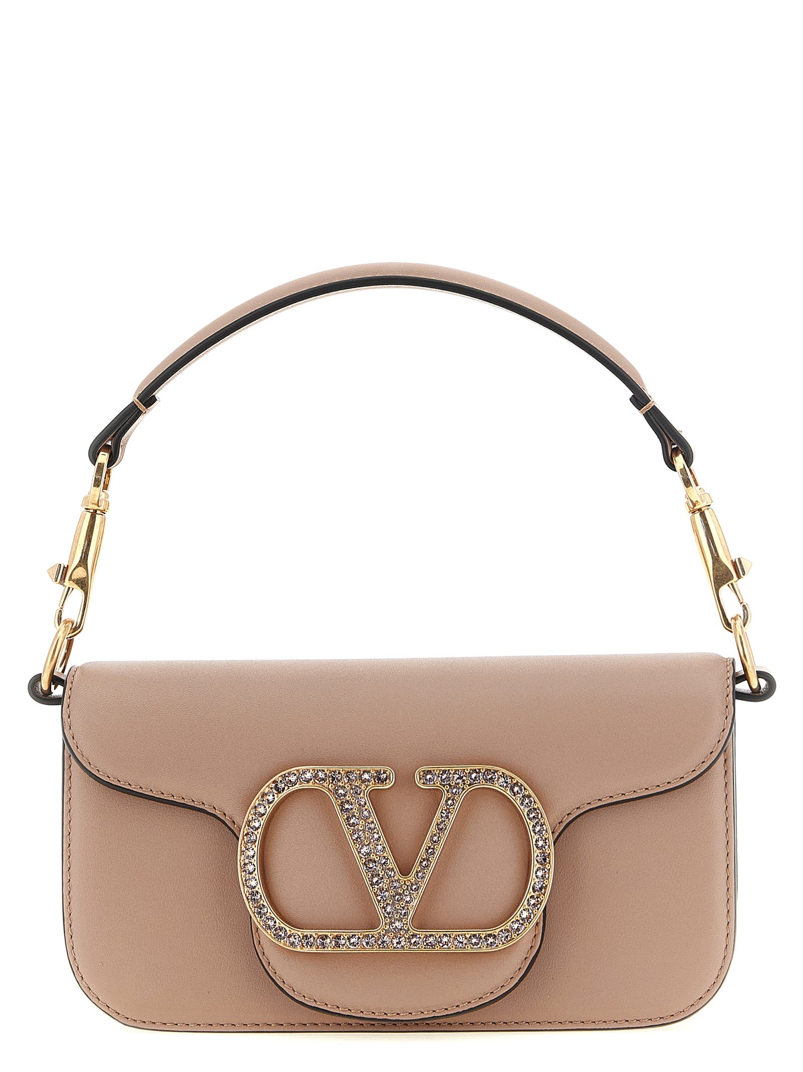 Valentino Garavani Powder Pink Calfskin Shoulder Bag