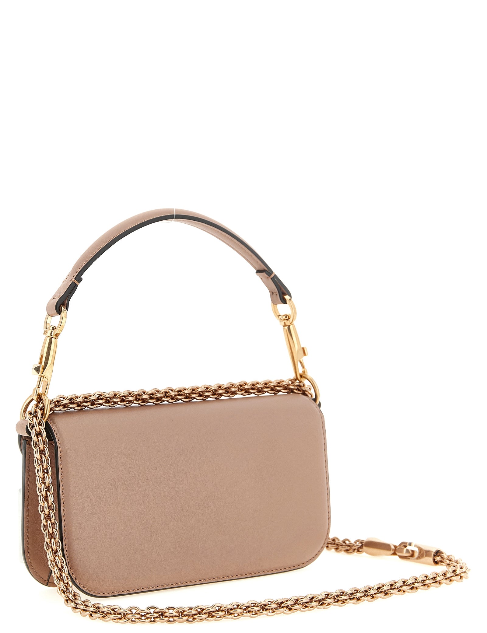 Valentino Garavani Powder Pink Calfskin Shoulder Bag