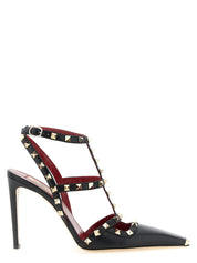 Valentino Garavani Black Calfskin High Heel Pumps