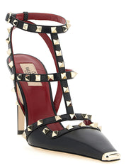 Valentino Garavani Black Calfskin High Heel Pumps