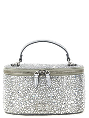 Valentino Garavani Silver Viscose Mini Handbag