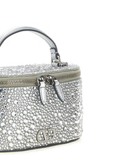 Valentino Garavani Silver Viscose Mini Handbag
