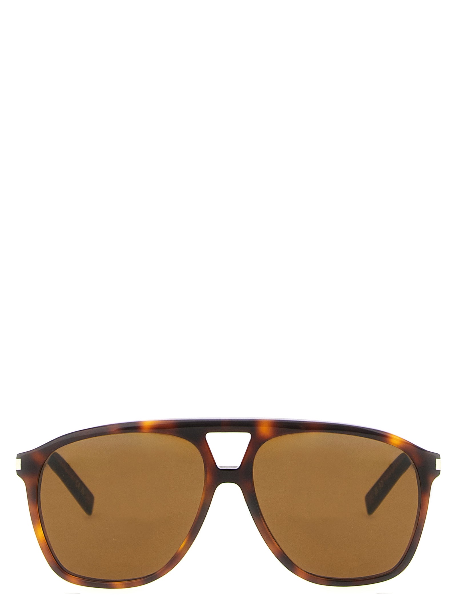Saint Laurent Brown Acetate Sunglasses