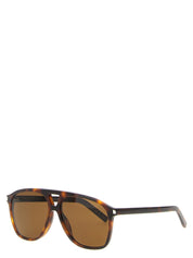 Saint Laurent Brown Acetate Sunglasses