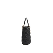 Dior Black Lamb Leather Shoulder Bags