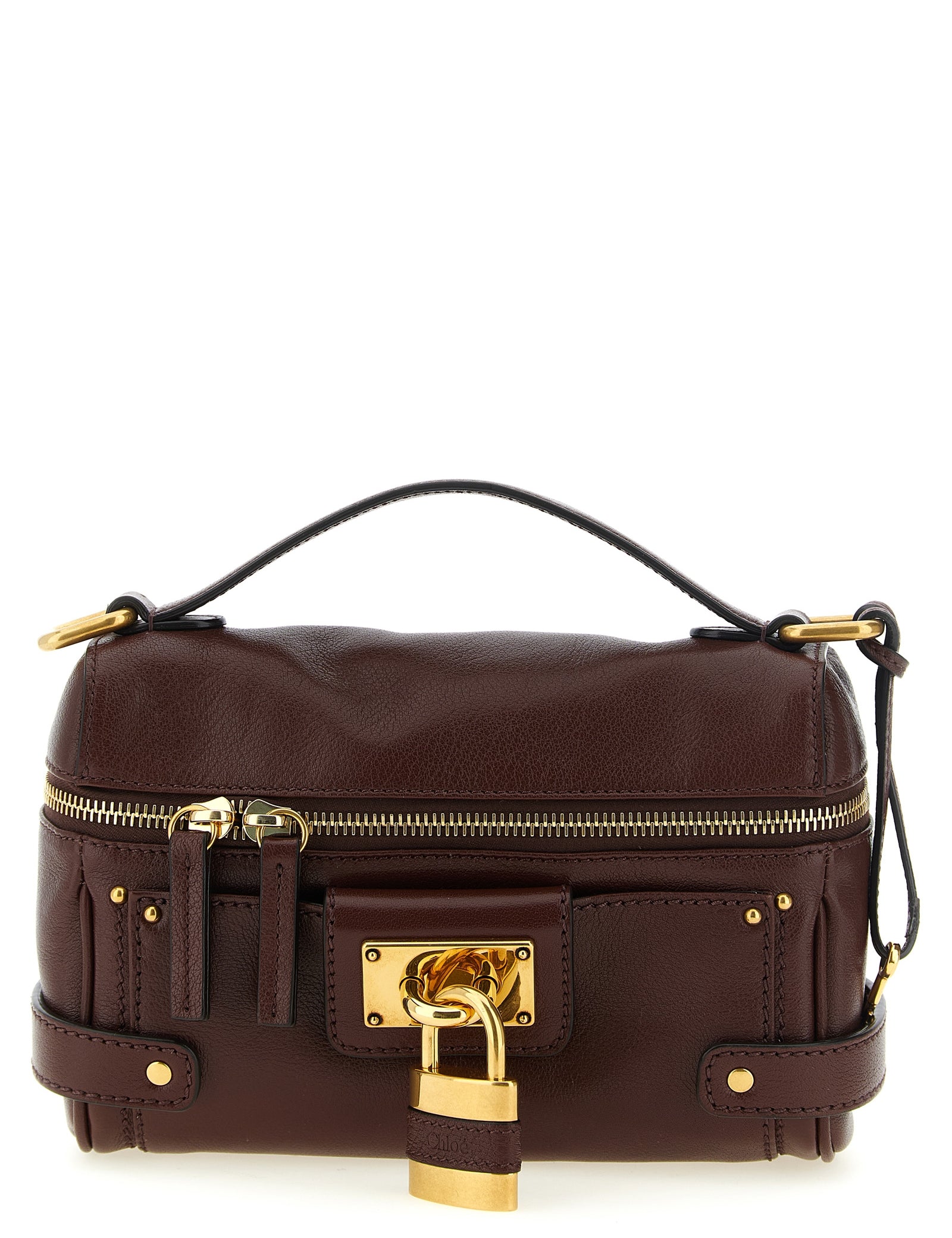 Chloé Brown Buffalo Leather Shoulder Bag