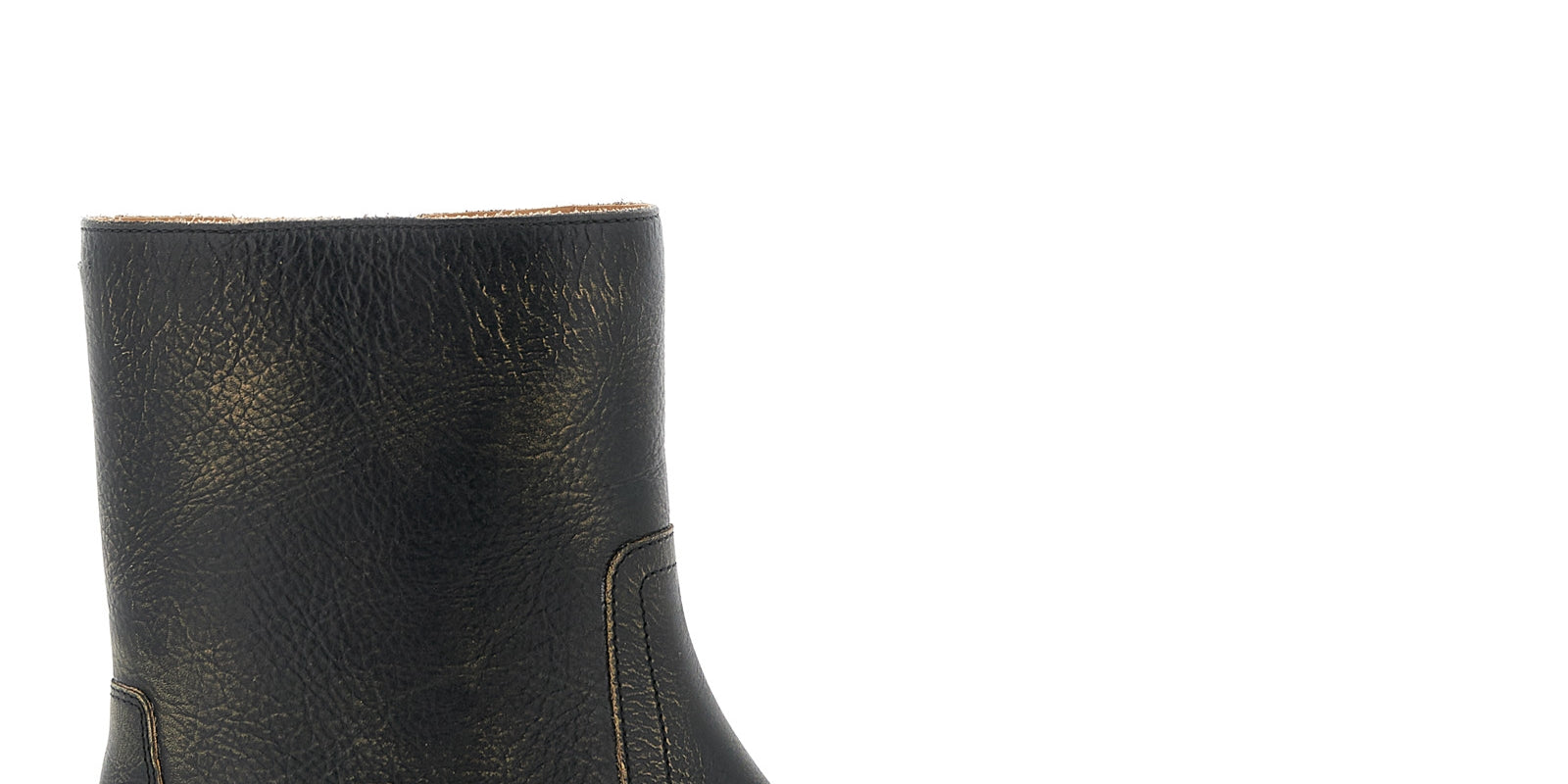 Maison Margiela Black Calfskin Ankle Boots