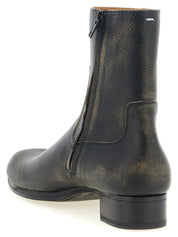 Maison Margiela Black Calfskin Ankle Boots