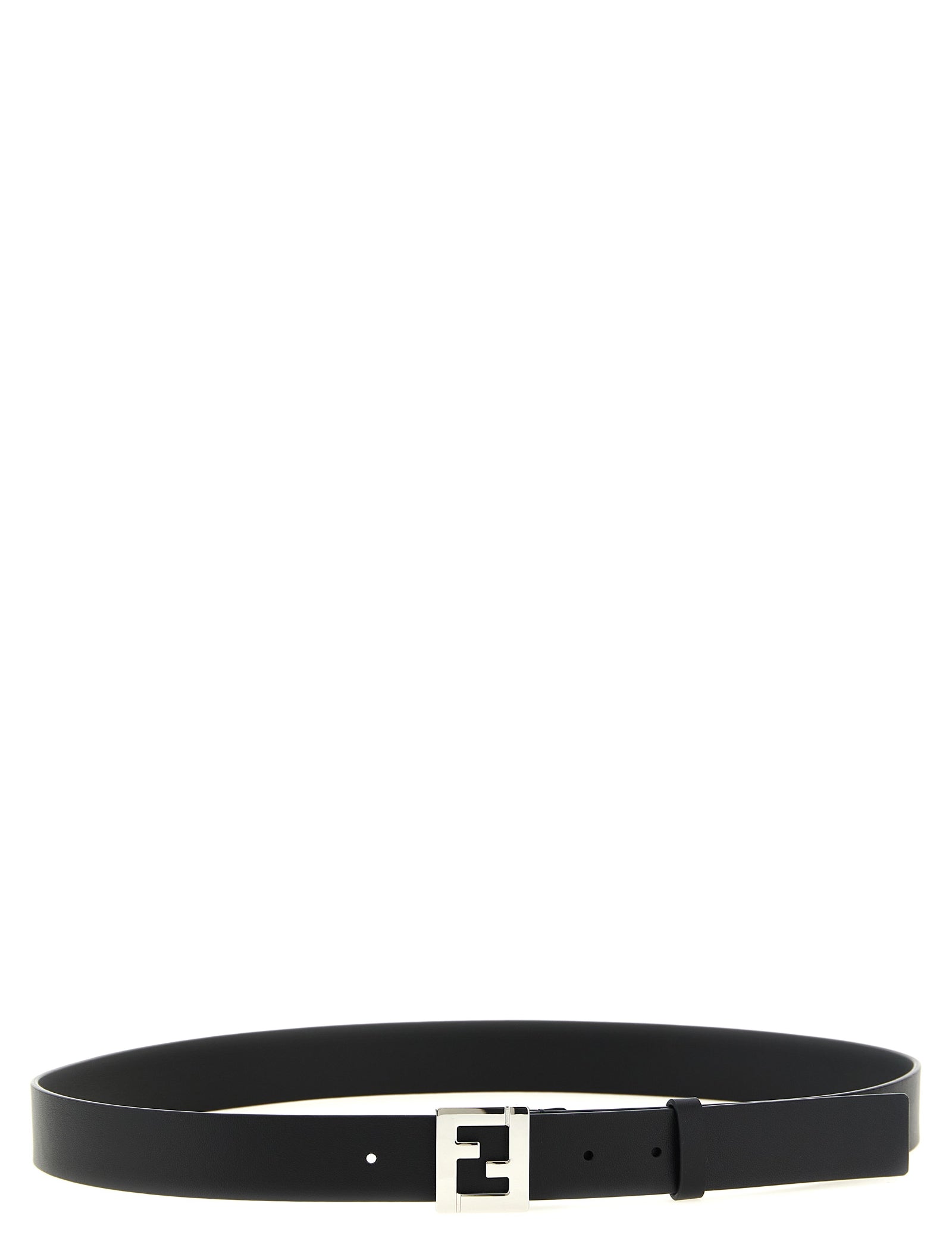 Fendi Black Calfskin Leather Belts