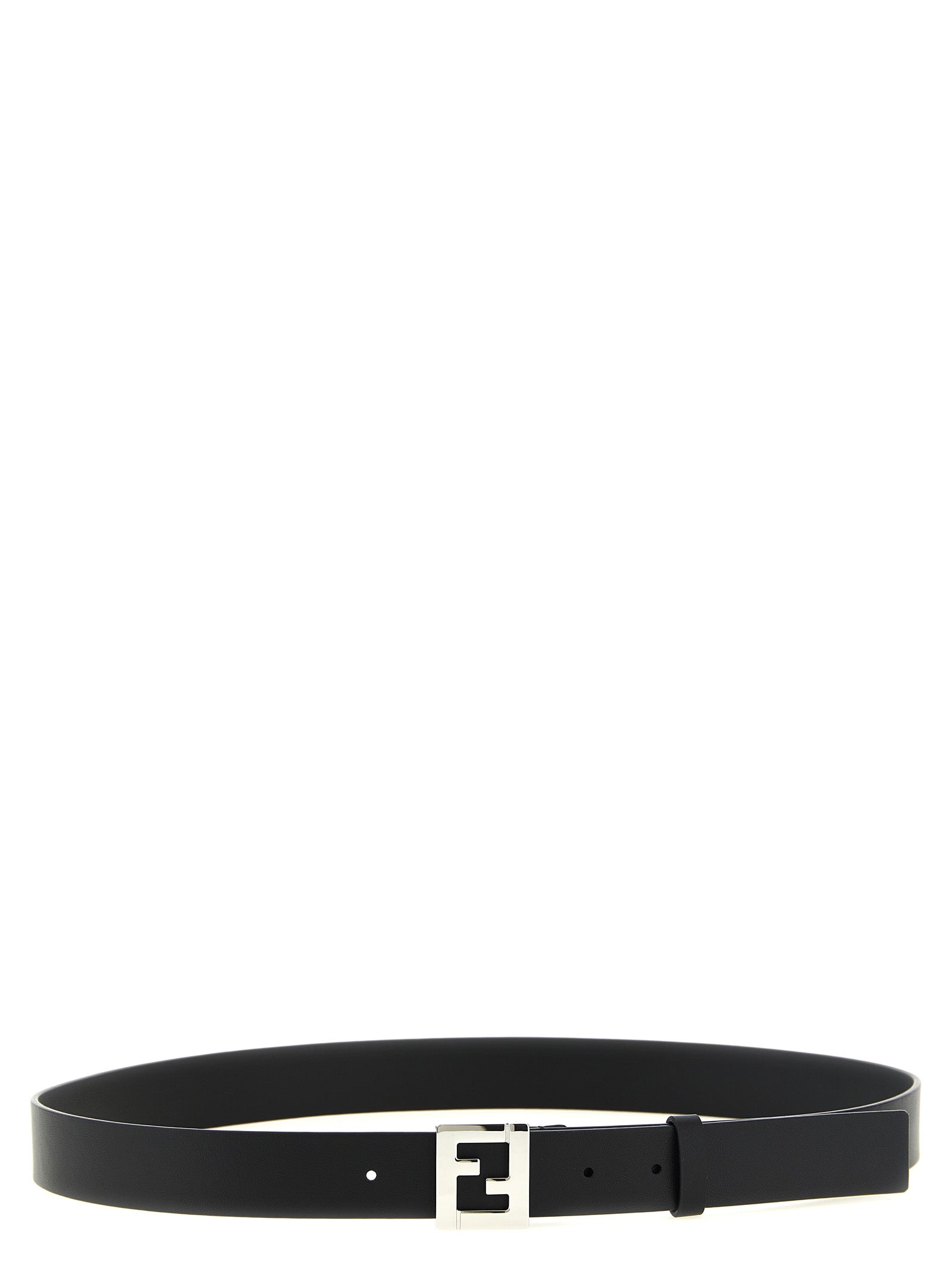 Fendi Black Calfskin Leather Belts