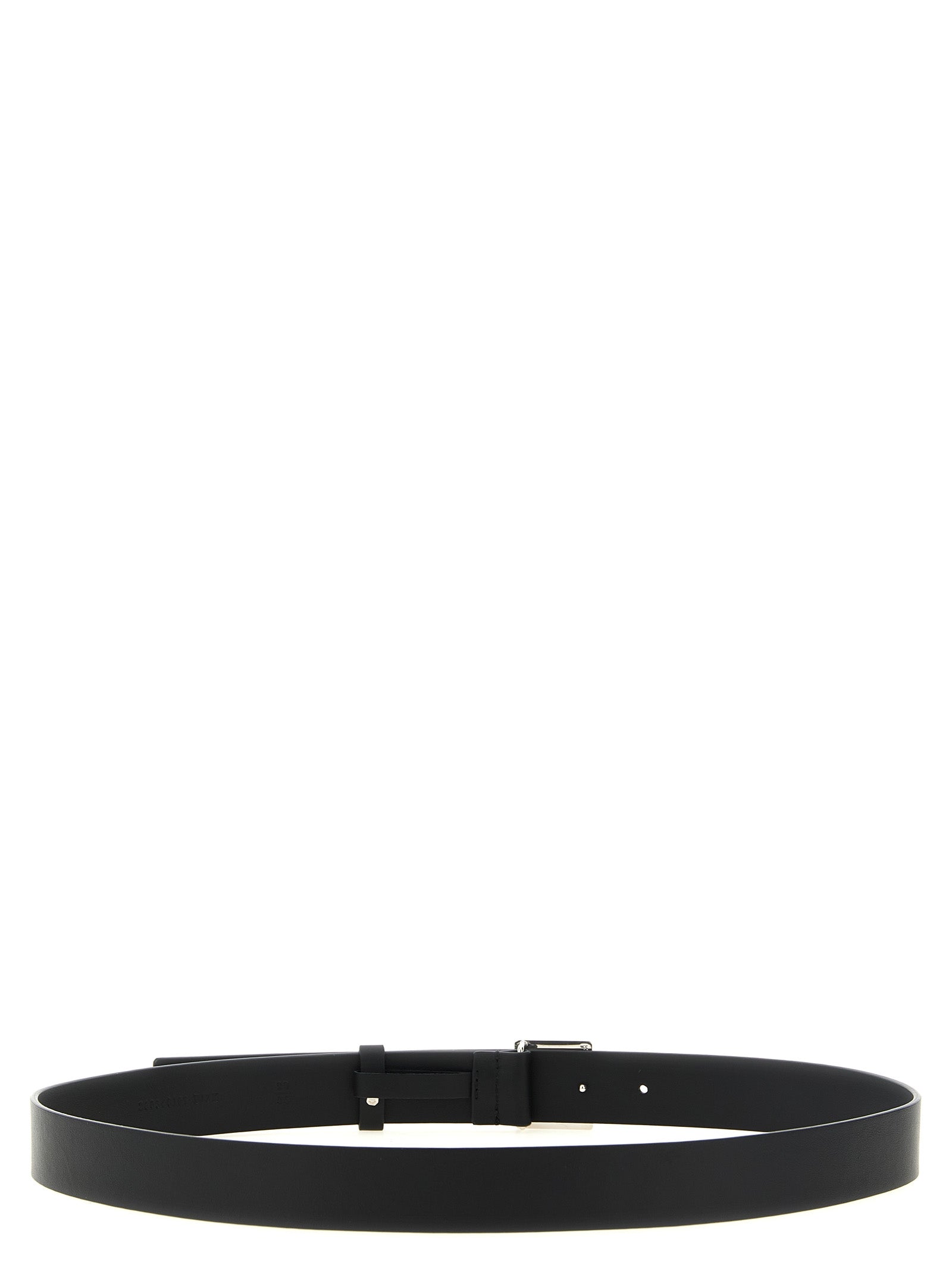 Fendi Black Calfskin Leather Belts