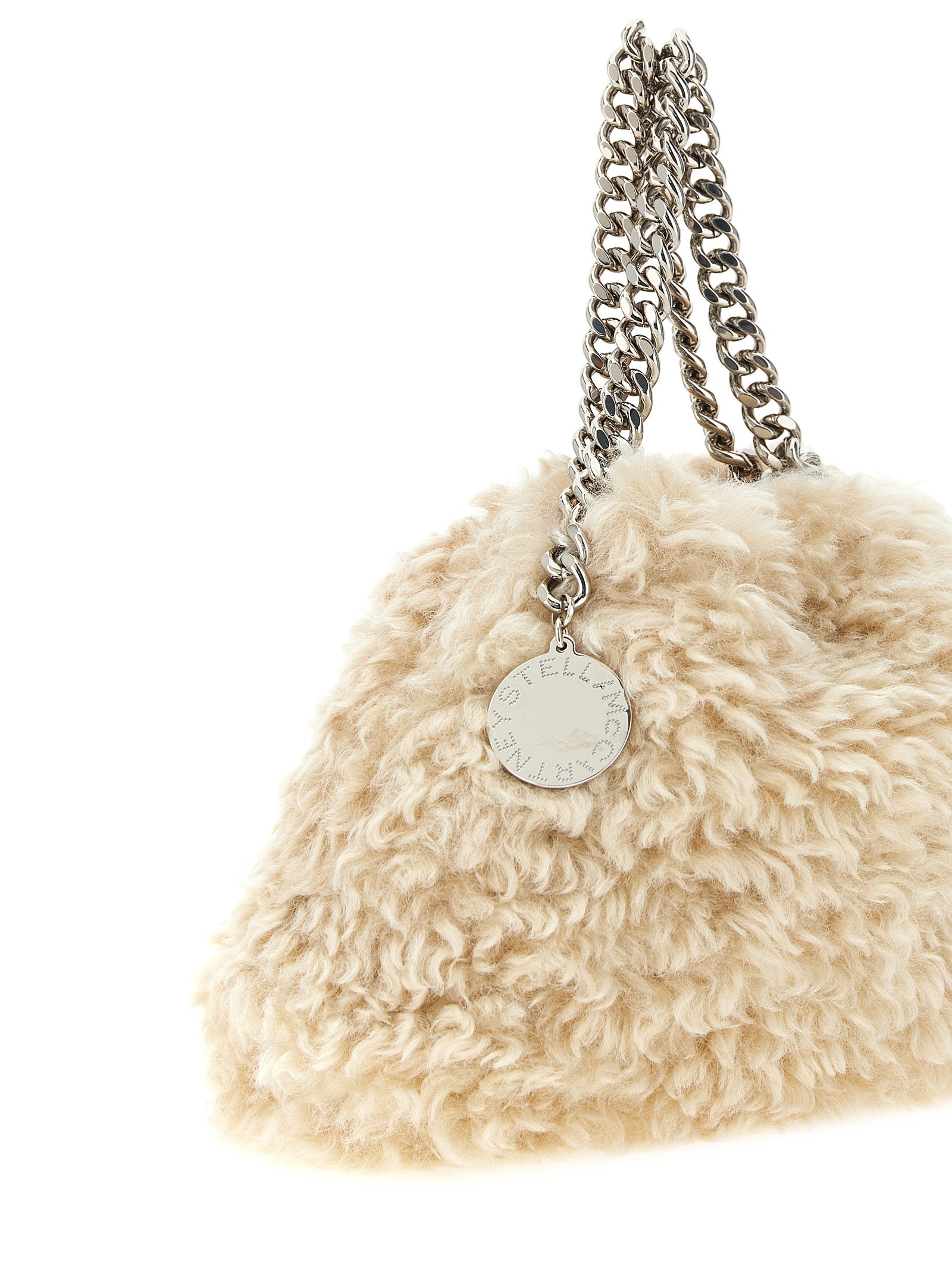 Stella McCartney Beige Polyester Mini Handbag