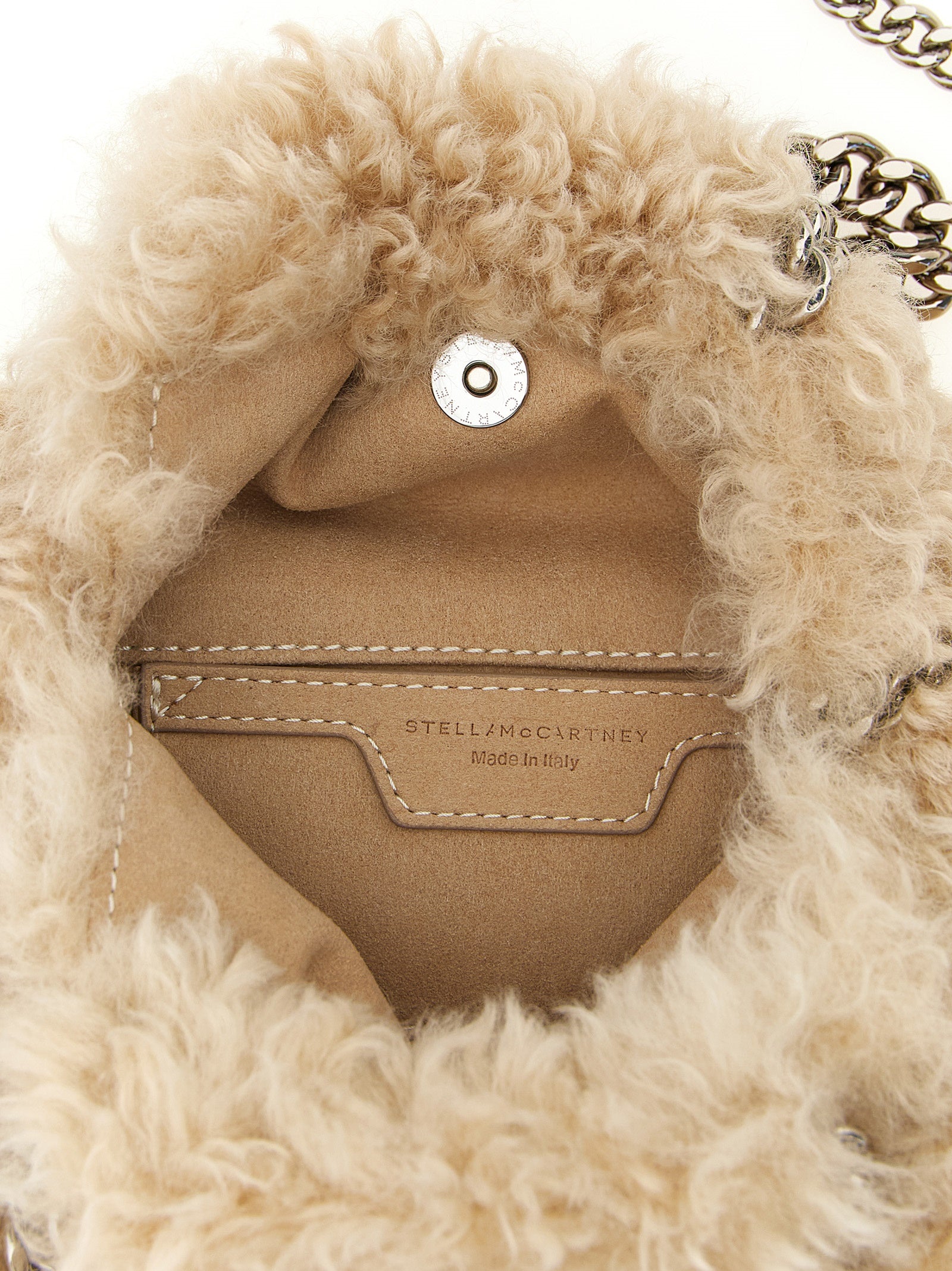 Stella McCartney Beige Polyester Mini Handbag