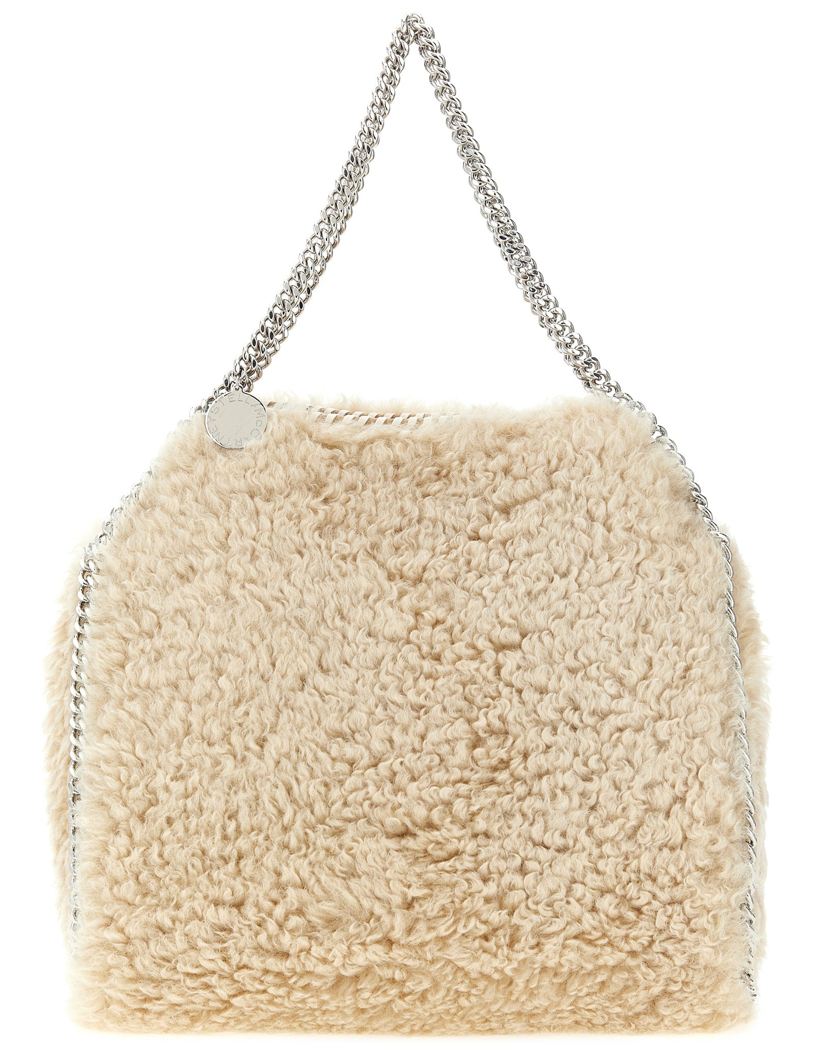Stella McCartney Beige Polyester Shoulder Bag