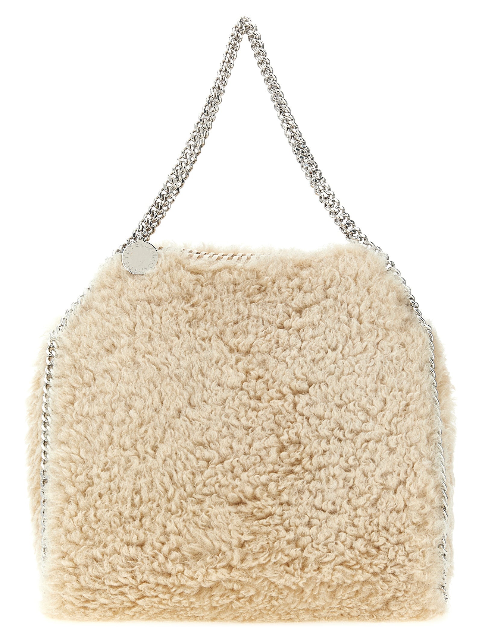 Stella McCartney Beige Polyester Shoulder Bag