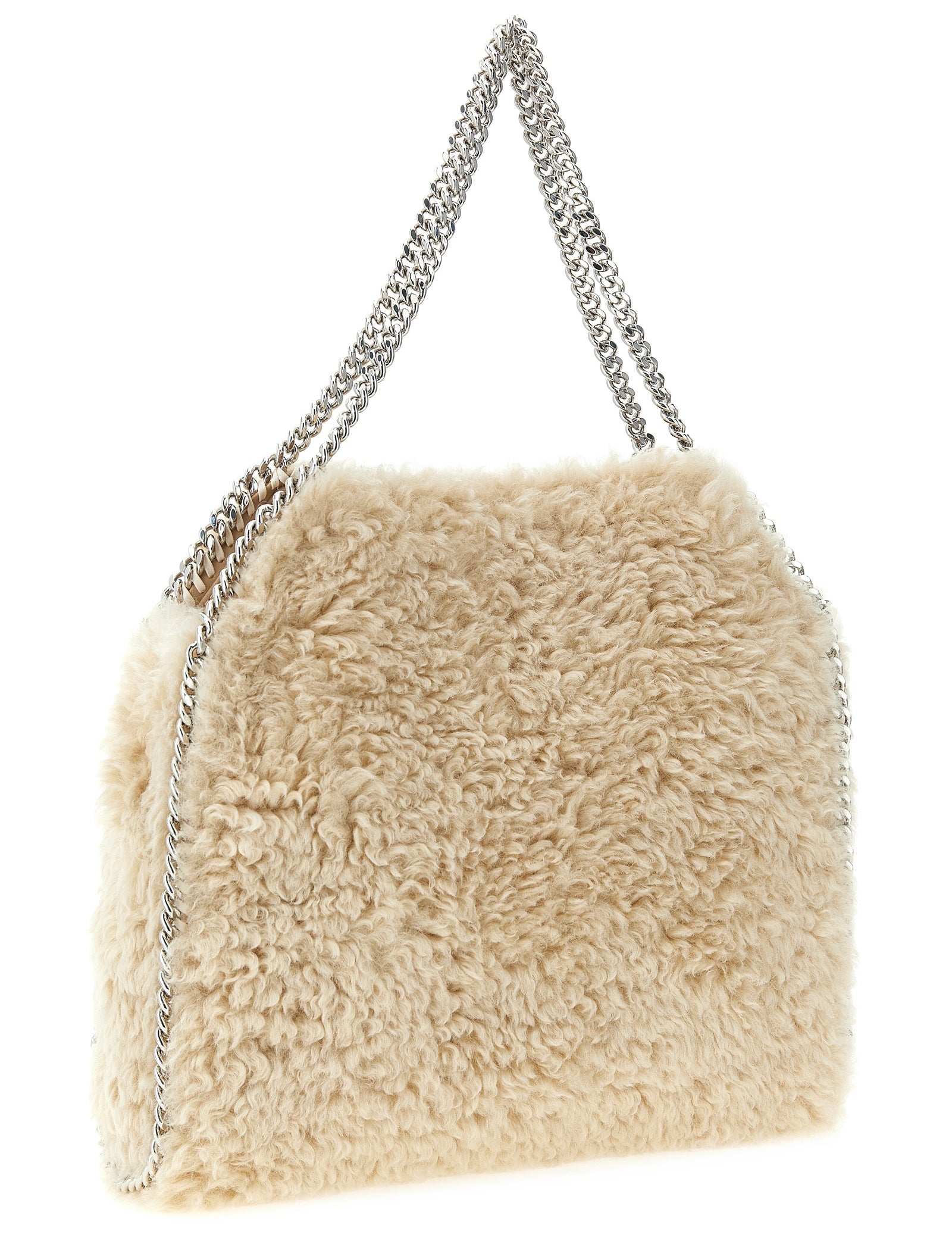 Stella McCartney Beige Polyester Shoulder Bag