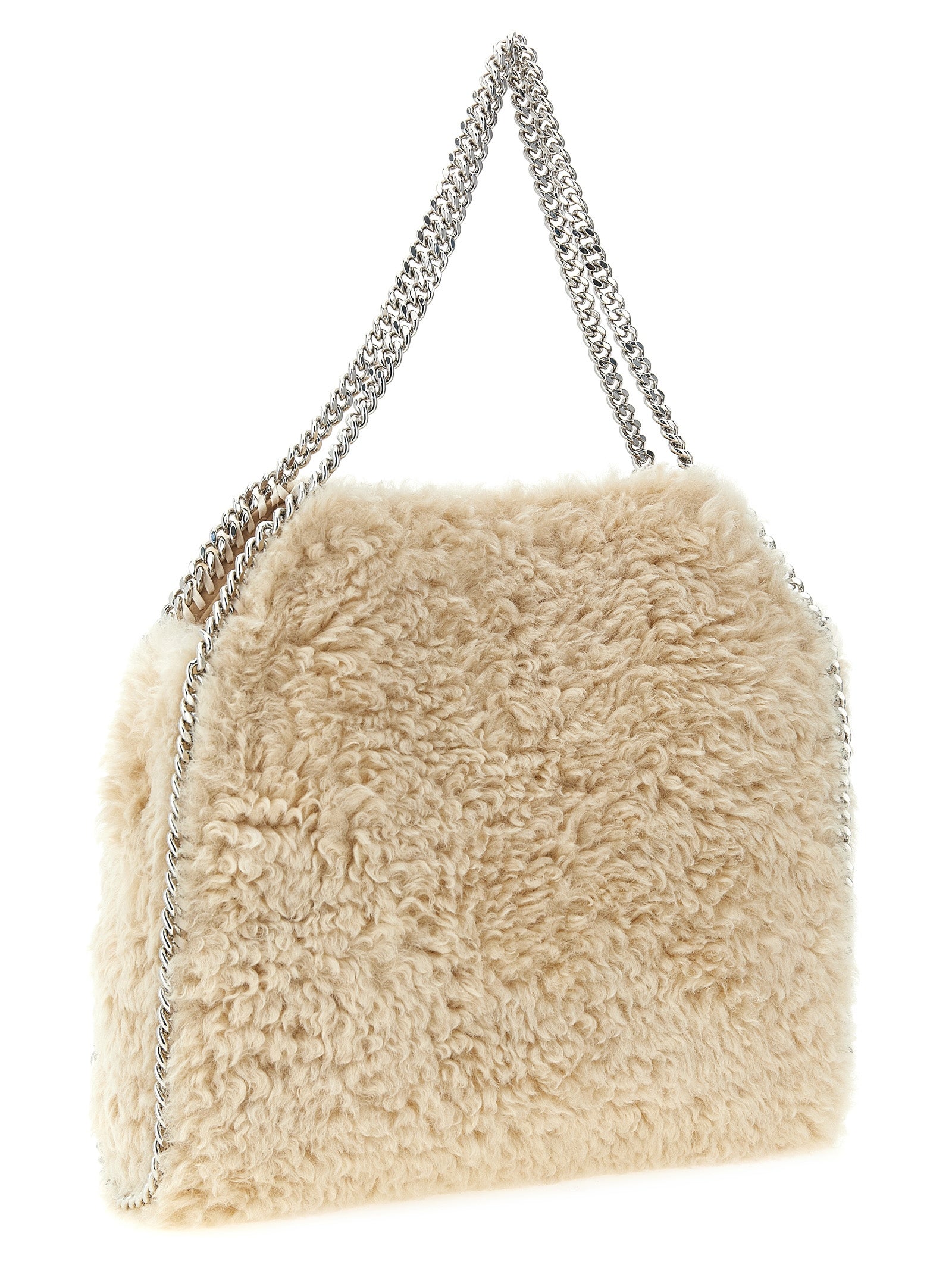 Stella McCartney Beige Polyester Shoulder Bag