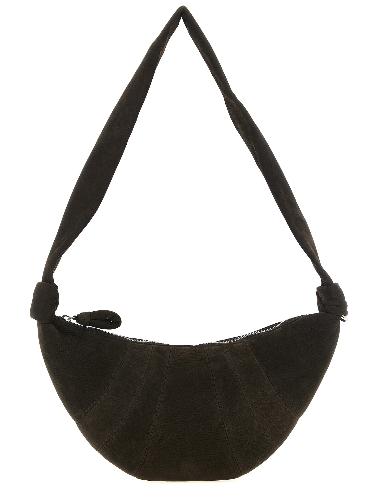 Lemaire Brown Lamb Leather Shoulder Bag