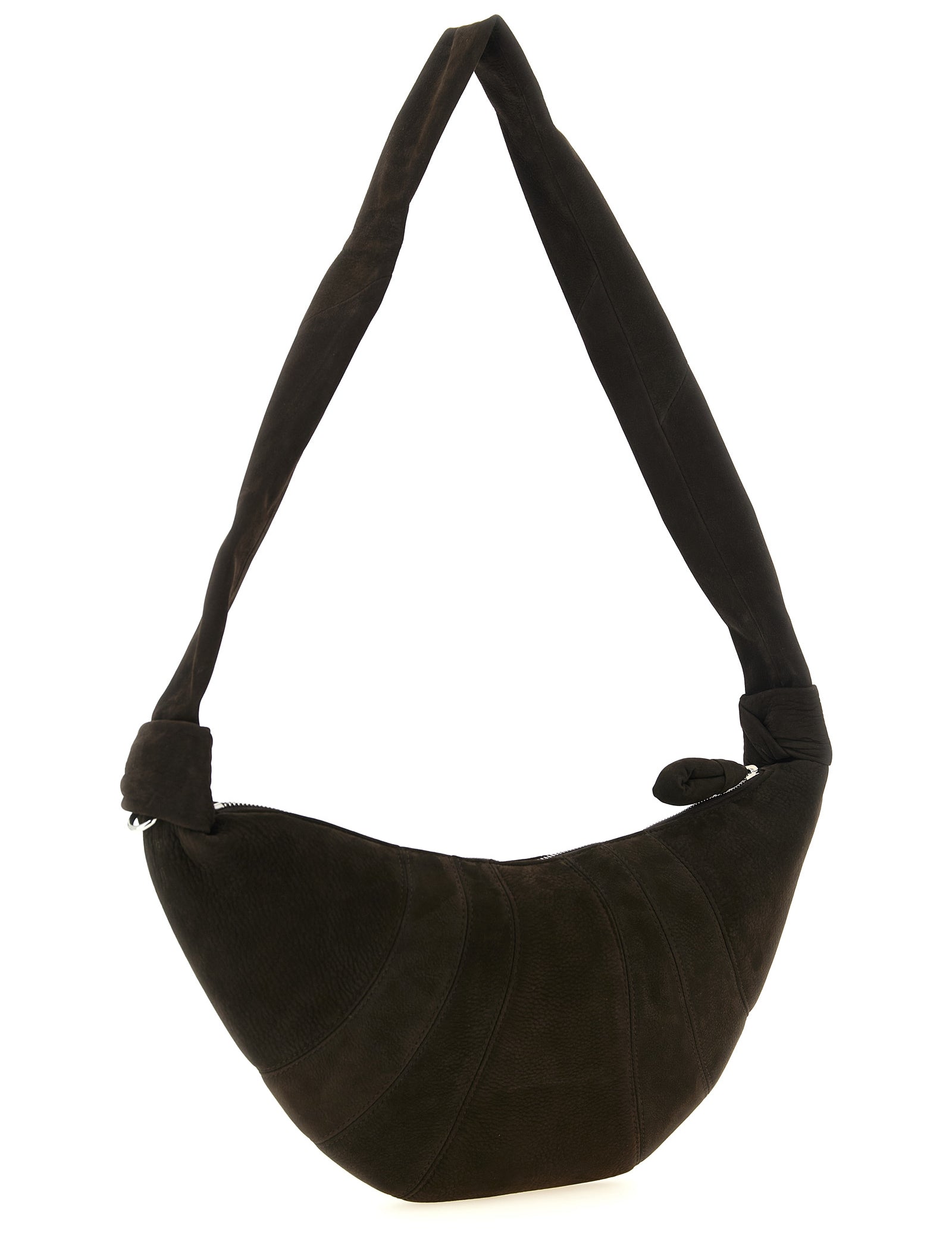 Lemaire Brown Lamb Leather Shoulder Bag