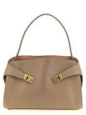 Ferragamo Pink Calfskin Shoulder Bag