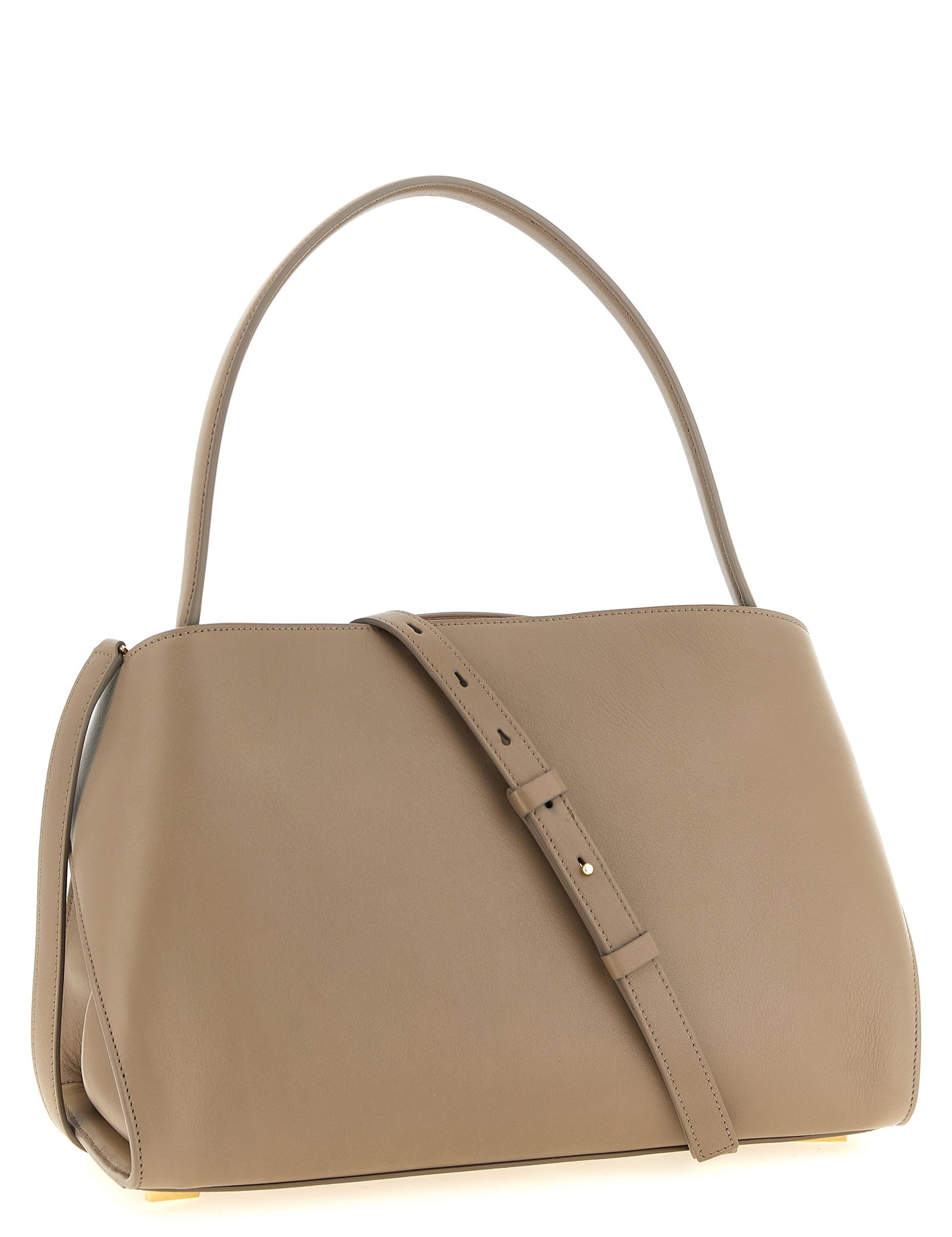 Ferragamo Pink Calfskin Shoulder Bag