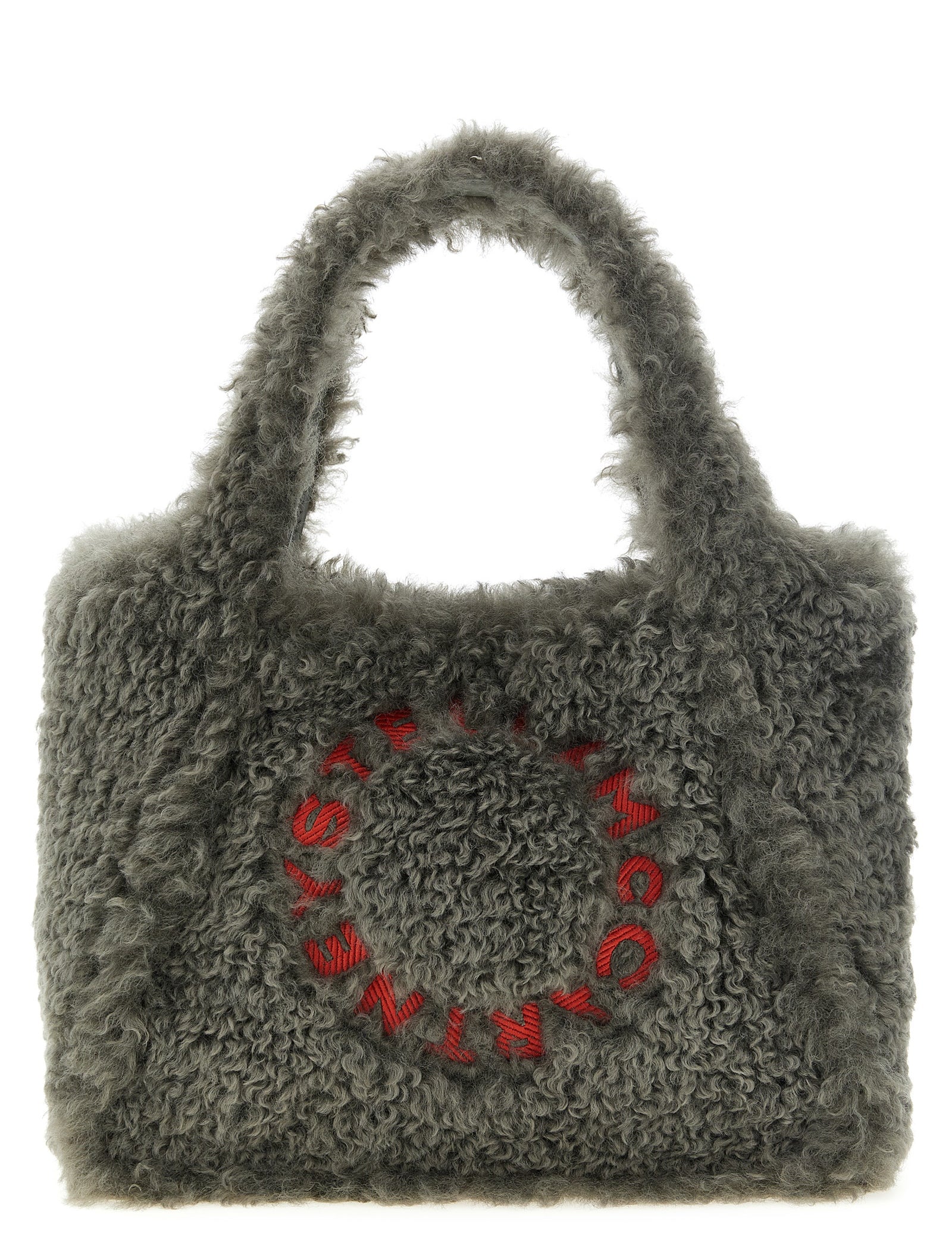Stella McCartney Gray Polyester Tote Bag