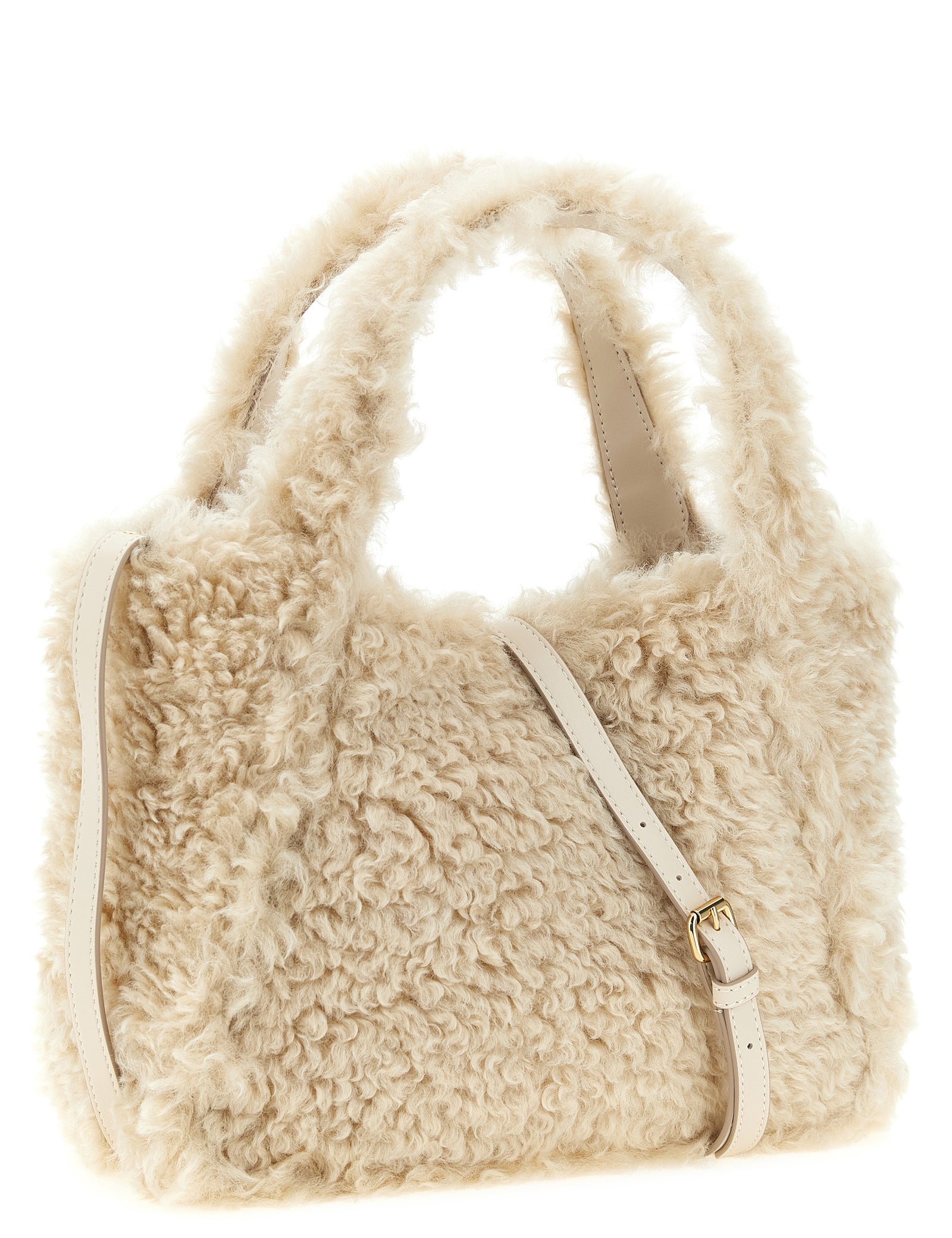 Stella McCartney Beige Polyester Tote Bag