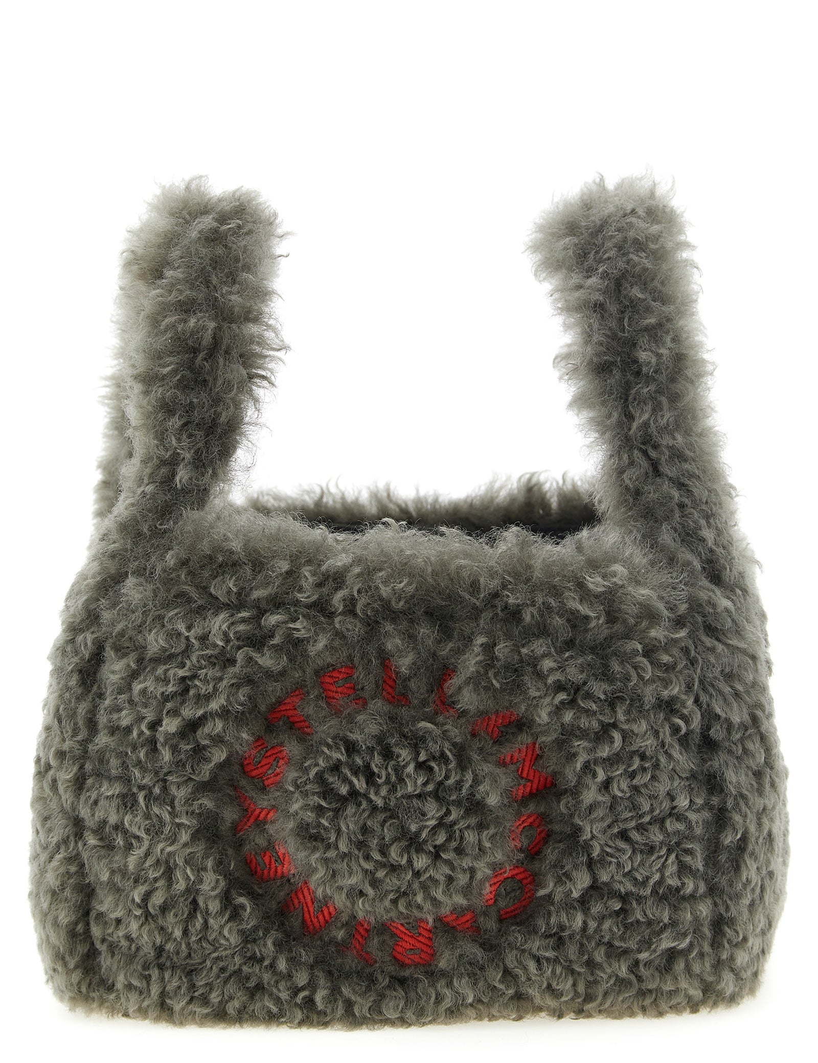 Stella McCartney Gray Polyester Shoulder Bag