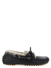 Brunello Cucinelli Black Calfskin Loafers