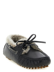 Brunello Cucinelli Black Calfskin Loafers