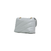 PINKO Gray Leather Handbags