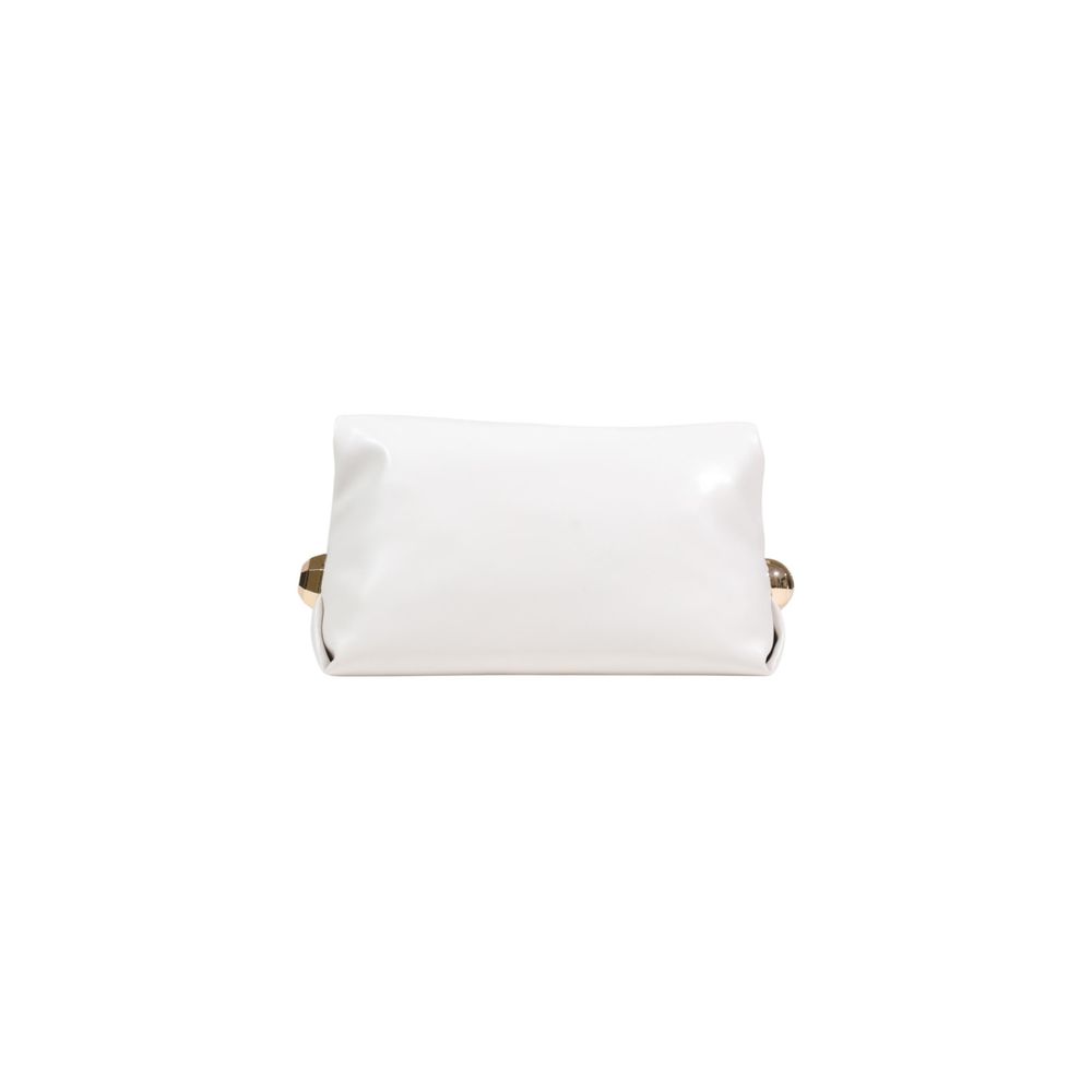 Liu Jo Cream Polyurethane Clutch Bag