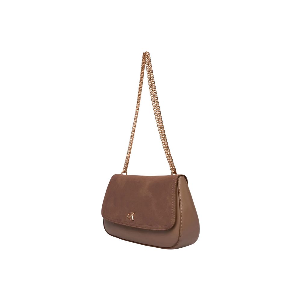 Calvin Klein Beige Polyurethane Handbag