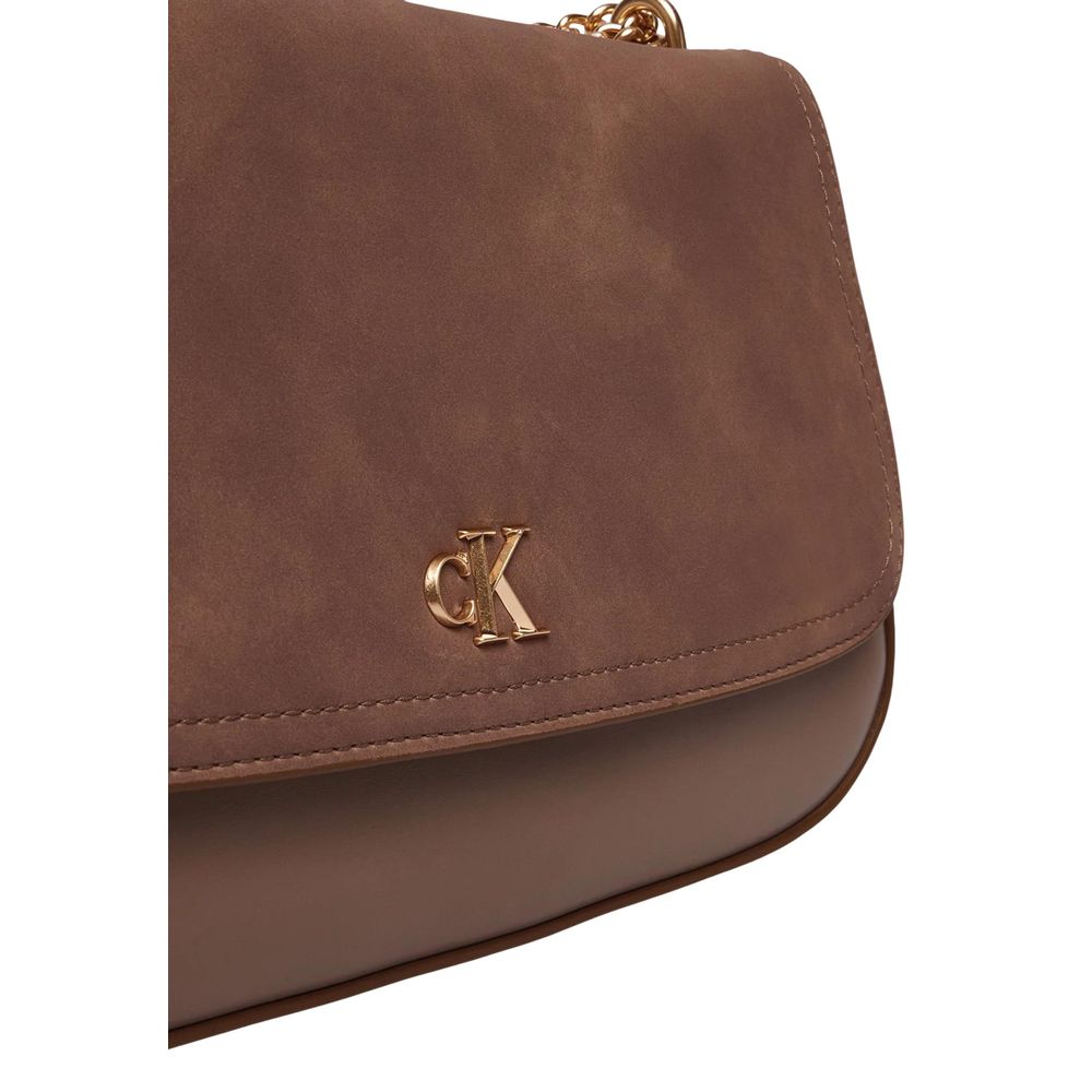 Calvin Klein Beige Polyurethane Handbag