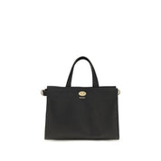 Burberry Black Calf Leather Tote Bag