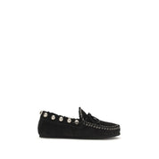 Isabel Marant Black Calf Leather Loafers