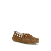 Isabel Marant Brown Calf Leather Loafers