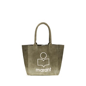 Isabel Marant Bicolor Cotton Shoulder Bag