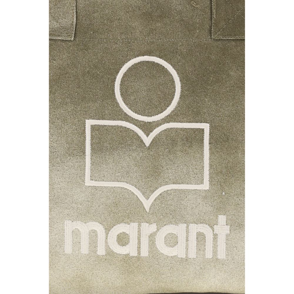 Isabel Marant Bicolor Cotton Shoulder Bags