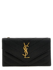 Saint Laurent Black Calfskin Cardholders