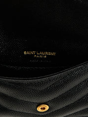 Saint Laurent Black Calfskin Cardholders