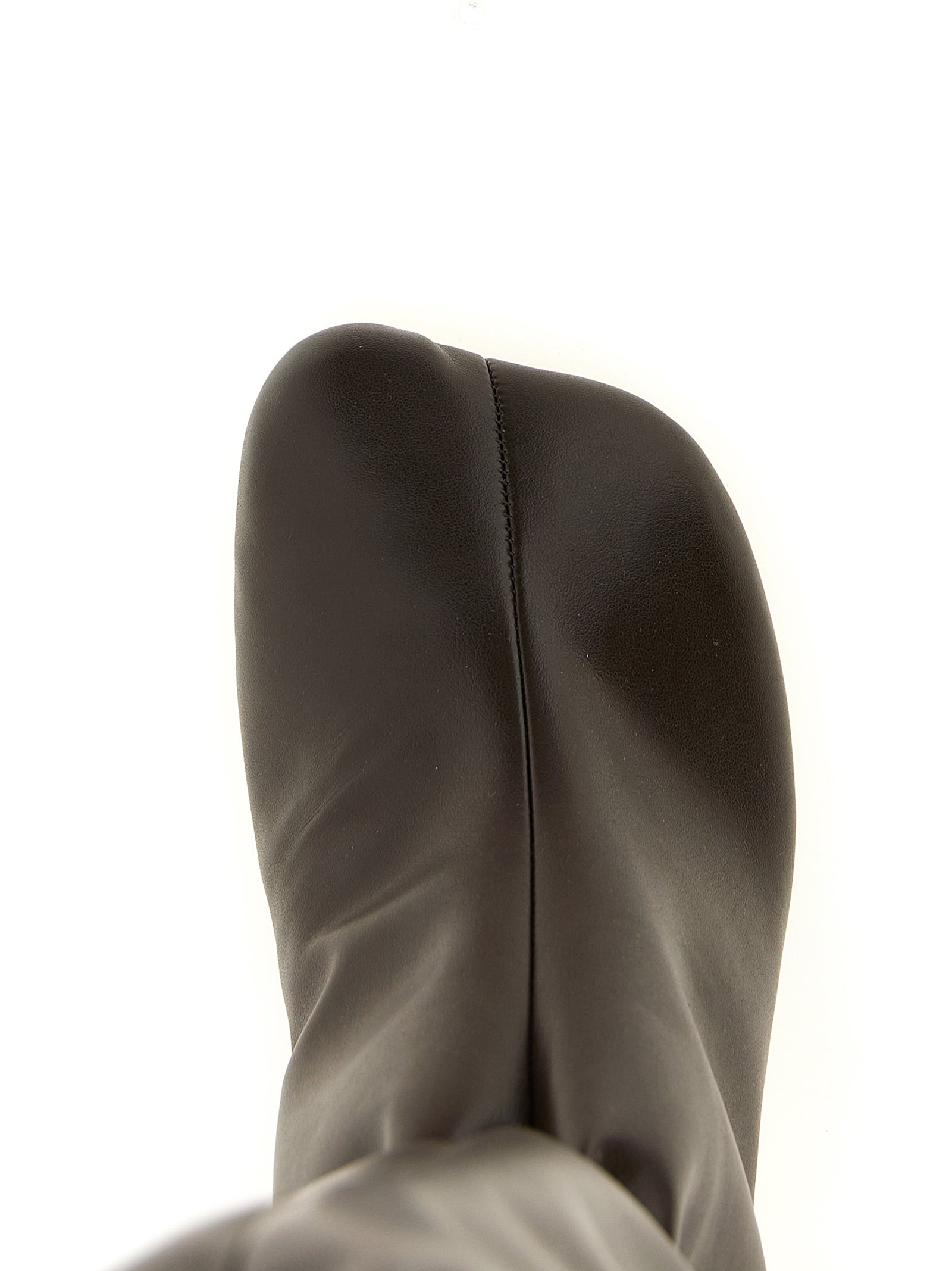 MM6 Maison Margiela Brown Polyurethane Boots