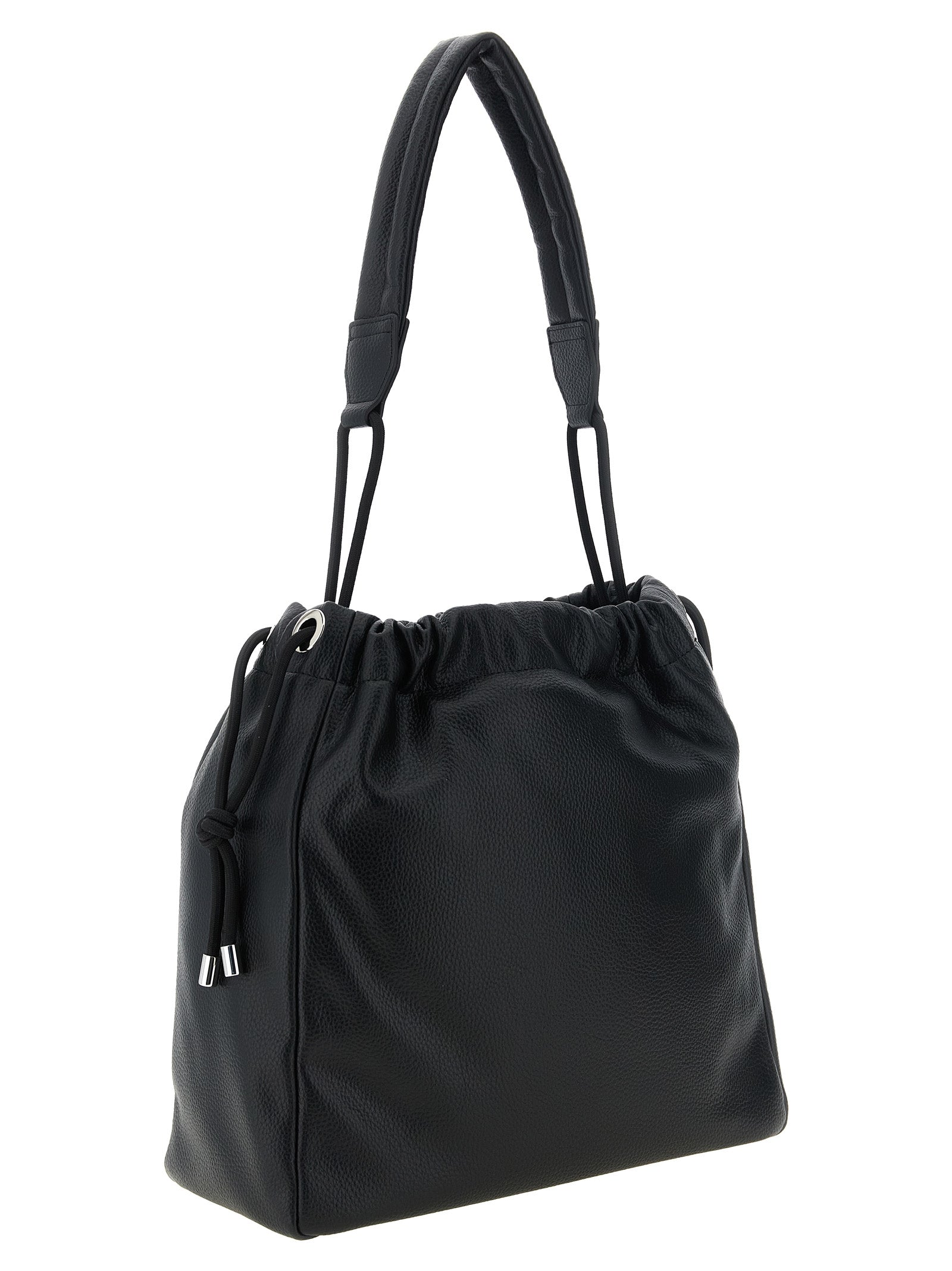 Vivienne Westwood Black Polyurethane Shoulder Bag
