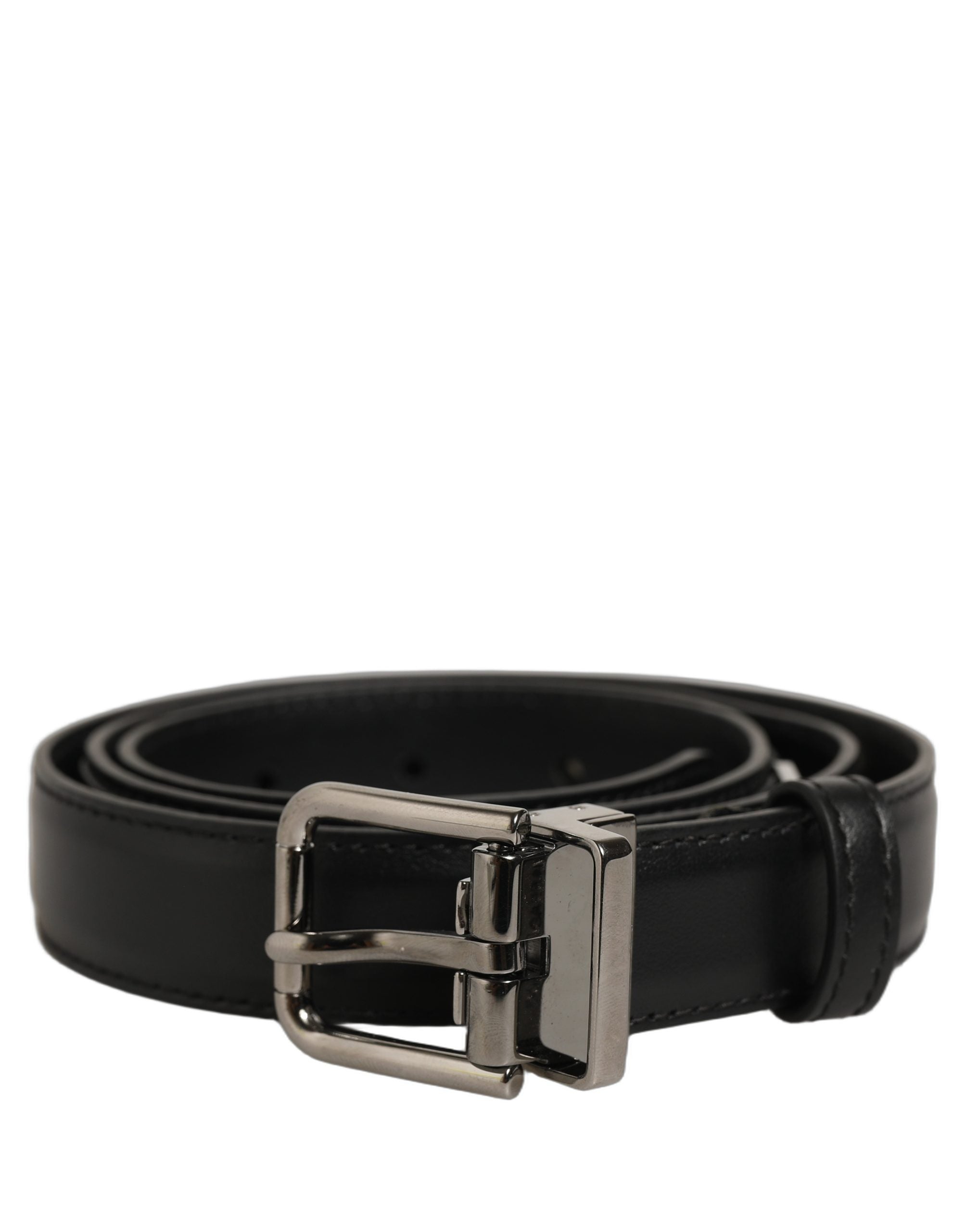 Dolce & Gabbana Black Leather Belts